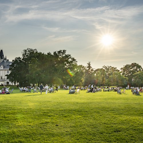 Picknicken im Schlosspark